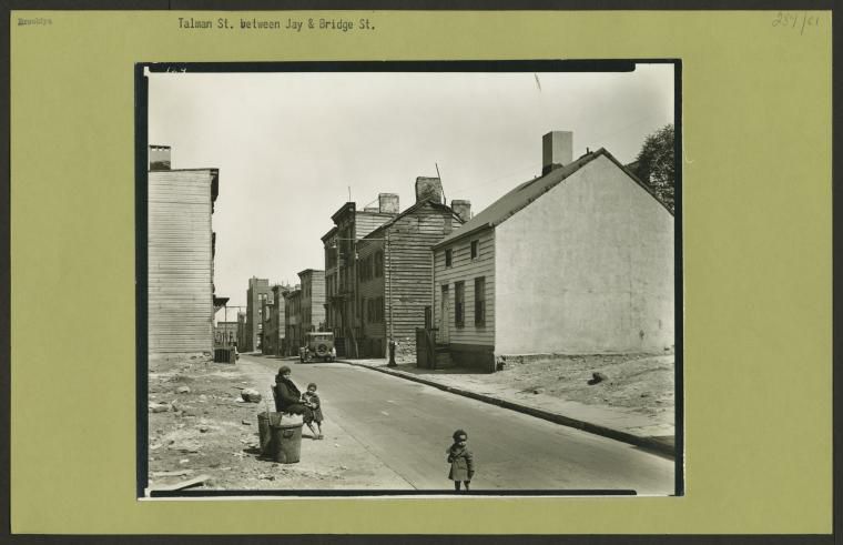 "Talman Street - Jay Street." Brooklyn. 1936.